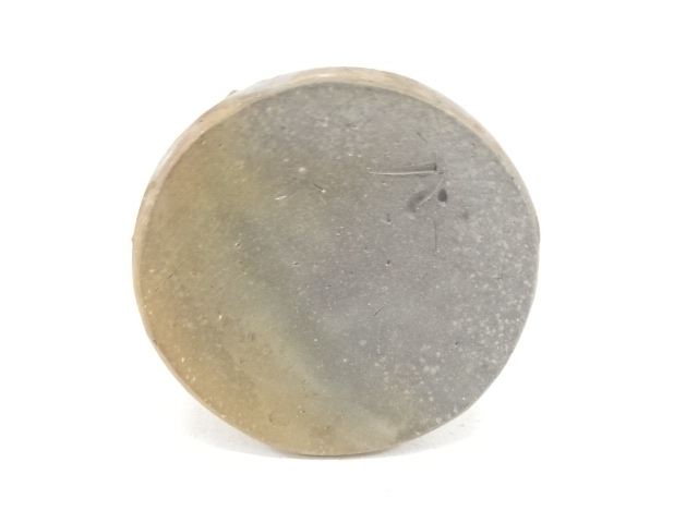  備前焼　安井徹造　耳付花入